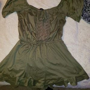 Flowy Babydoll Romper